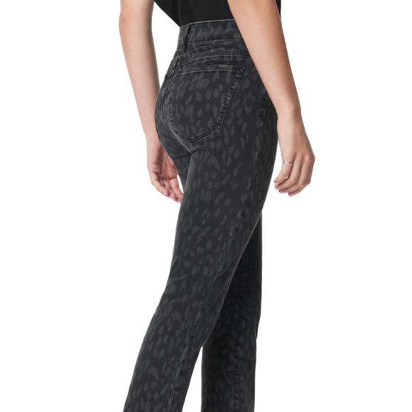 Final Sale Like New Joe’s Jean The Milla Leopard Print Skinny Jeans Size 31 - Picture 3 of 4